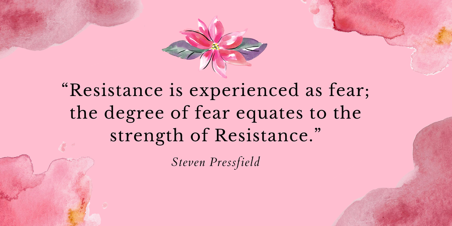Quote from Steven Pressfield about challenging resistance